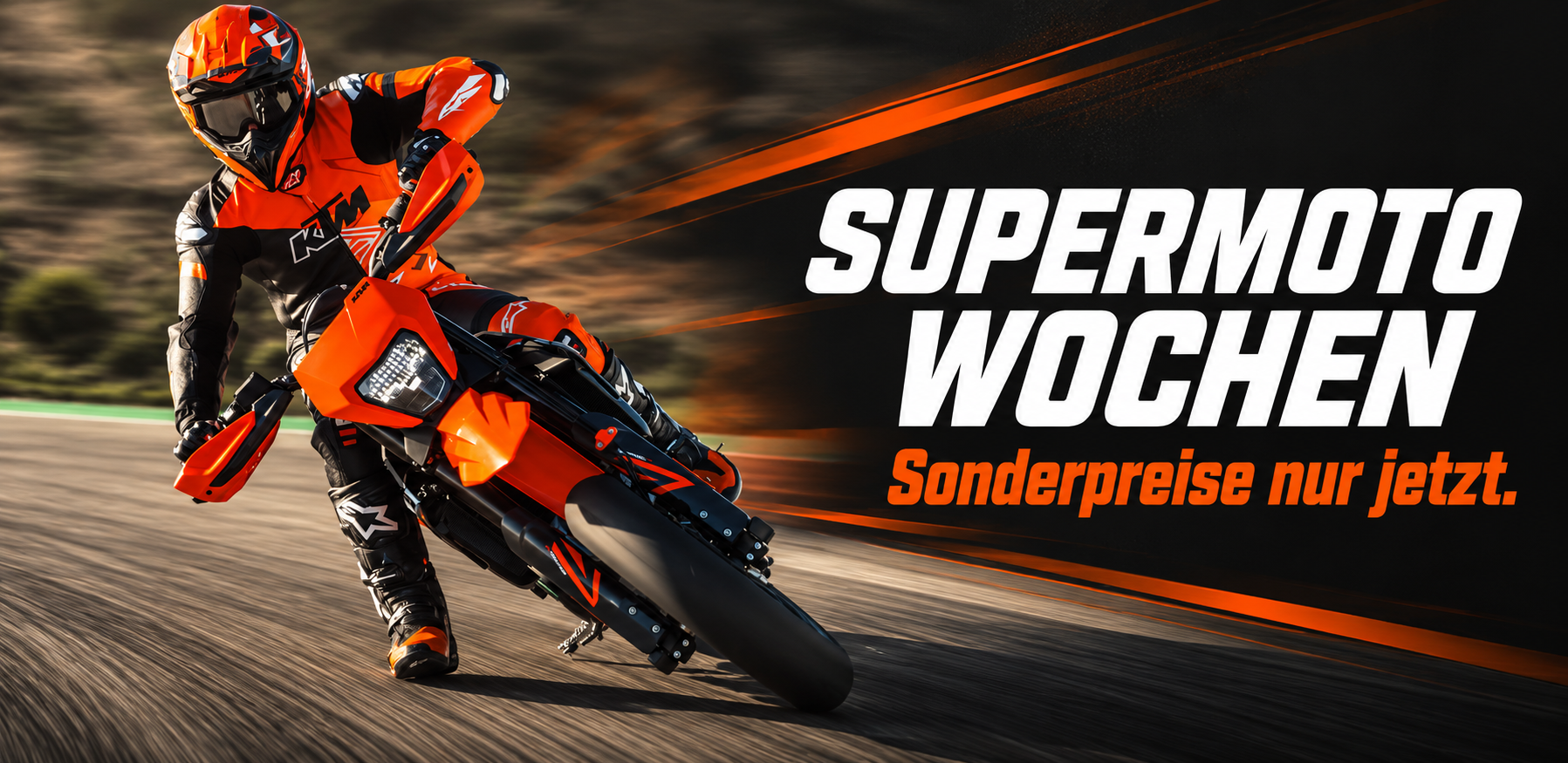 Supermoto-Wochen - hol sie Dir jetzt 