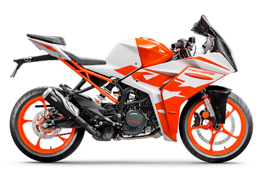 KTM RC 125 weiß 2023  - Compact Racer