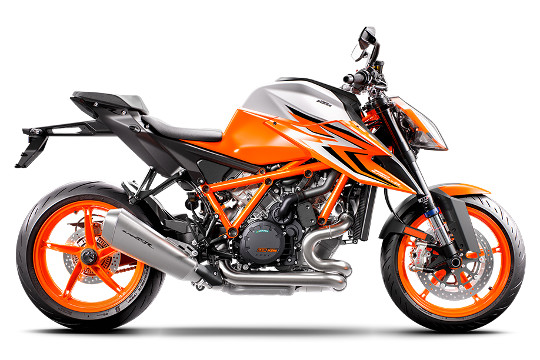 KTM 1290 Super Duke R orange 2023