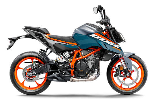 KTM 390 Duke schwarz 2024